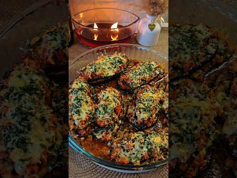 Баклажаны пармеджано 🤤 #баклажаны #баклажанырецепт #баклажанывдуховке