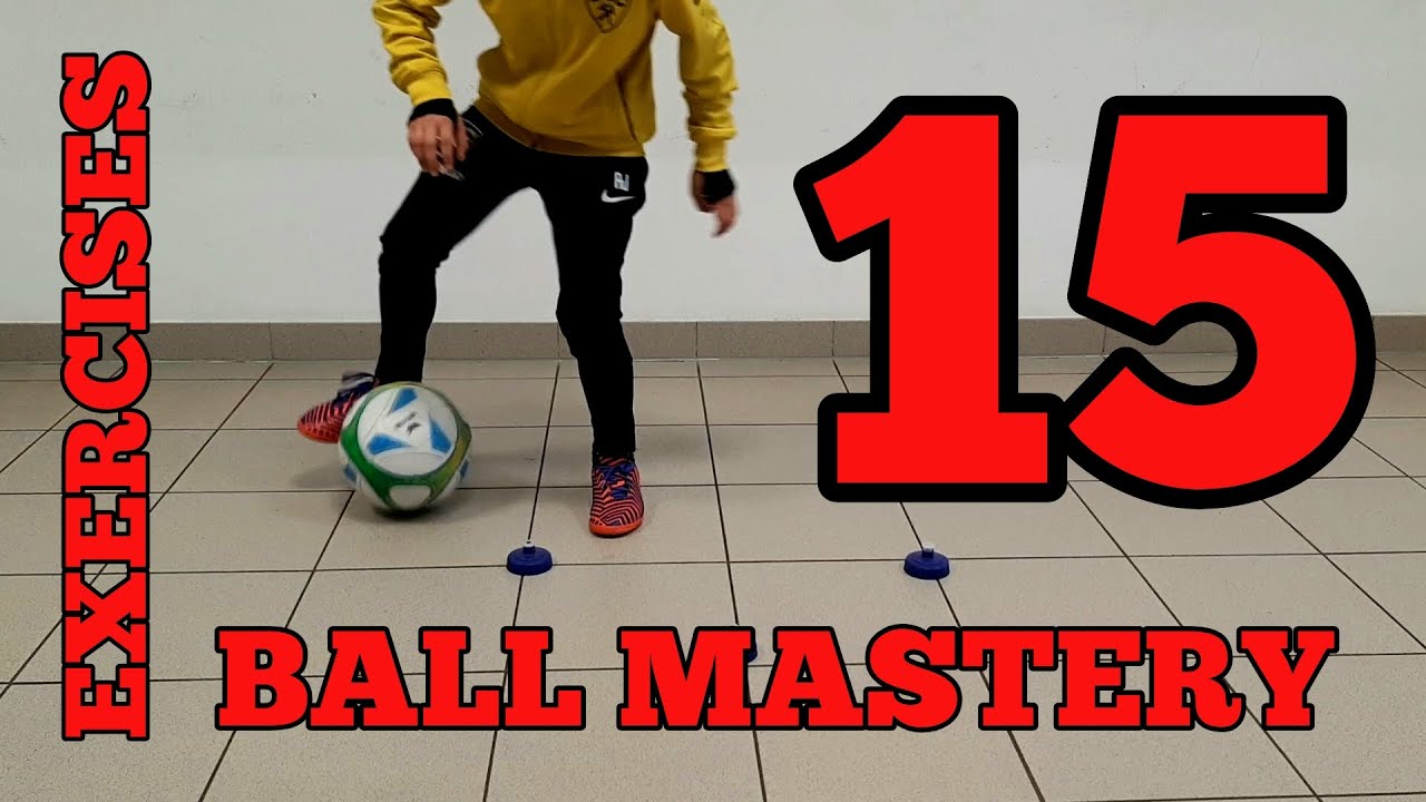 15 Ball Mastery Exercises ~ Lockdown Training • 6 Years Old • Как ...