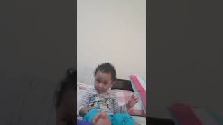 Head Shoulder knees and toes| 1year old yousef #shortvideo #short