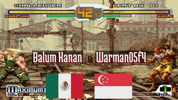 FT5 @svcsplus: Balum Kanan (MX) vs Warman05f4 (SG) [SNK vs Capcom Chaos Super Plus svc Fightcade]