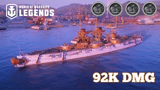 4X Secondary Kills Nassau Secondary Build, World Of Warships Legends