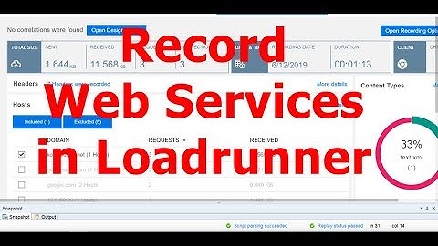 How To Record Web Services Vugen Loadrunner
