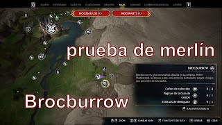 Hogwarts Legacy prueba de merlín en Brocburrow screenshot 5