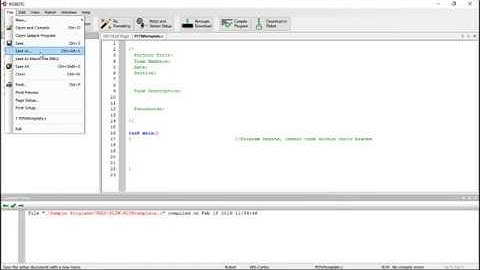 VEX PLTW Automation & Robotics - Testbed Setup