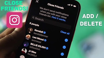 Add or Delete Close Friends From Instagram Story! [How To]