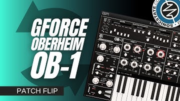GForce OB-1 Synth Patch Flip - SonicLAB