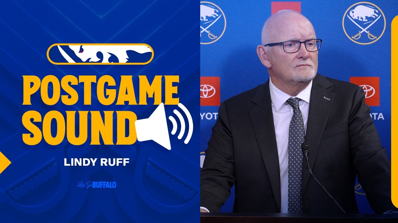 “We Have To Get Better Defensively” | Lindy Ruff on Home Opener | Buffalo Sabres