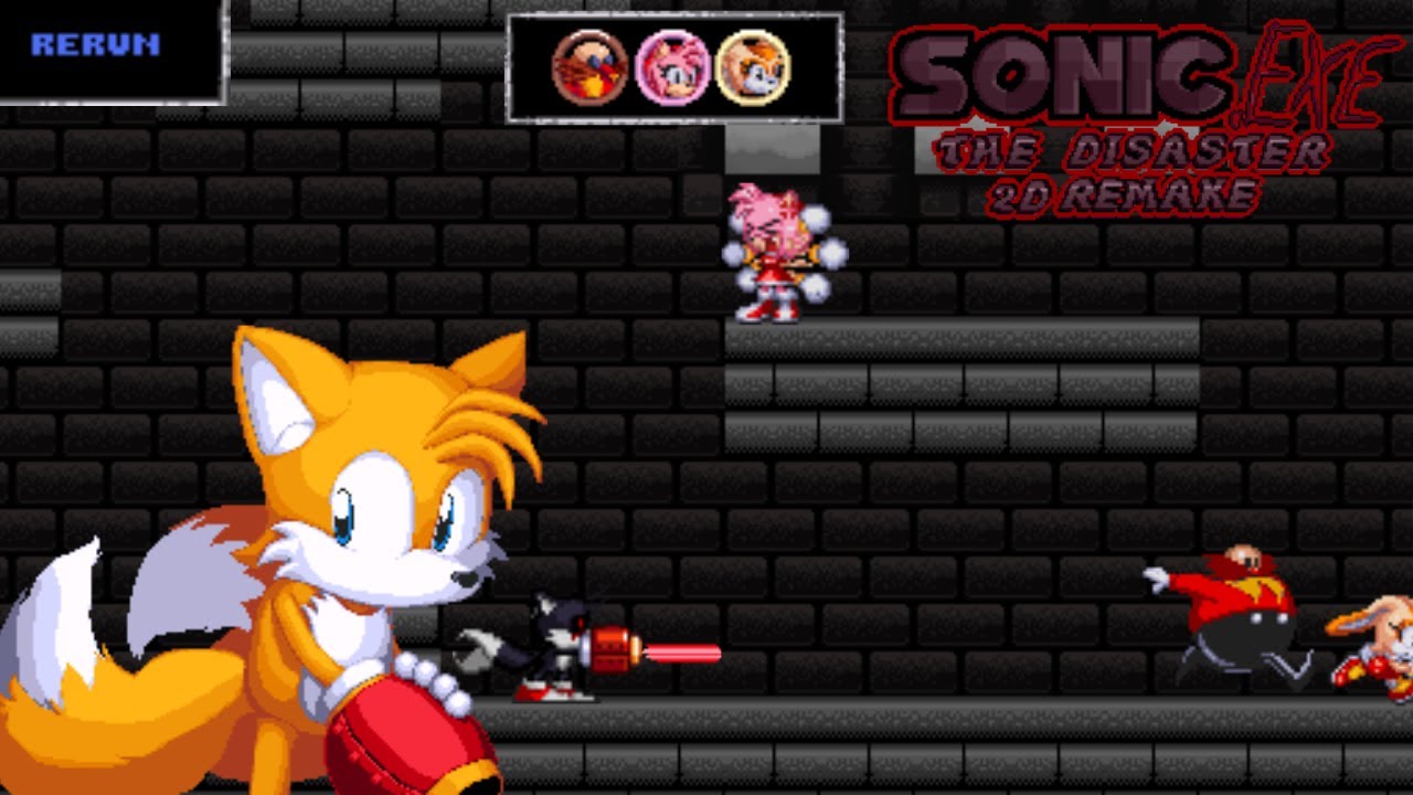 (RERUN) Parasite Challenge Complete! (Tails) Sonic exe The Disaster 2D Remake