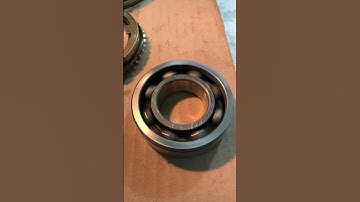 2005 Acura NSX-T 6MT Countershaft Snap Ring Side Ball Bearing Noise