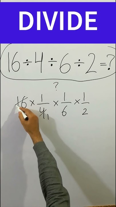 16 Divided By 4 Divided By 6 Divided By 2 maths shorts YouTube 16-divided-by-4-divided-by-6-divided-by-2-maths-shorts-youtube