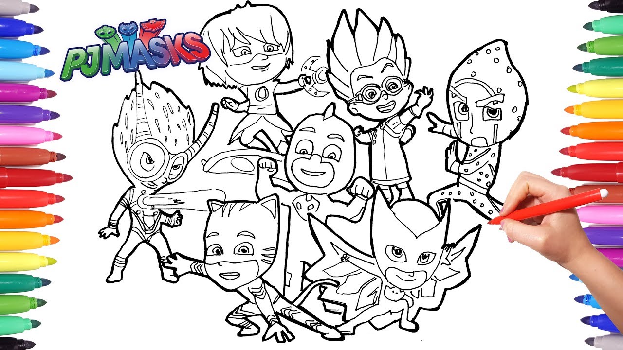 Featured image of post Pj Masks Coloring Pages Pdf You can have some quiet time and do these together or make them a reward for helping with chores