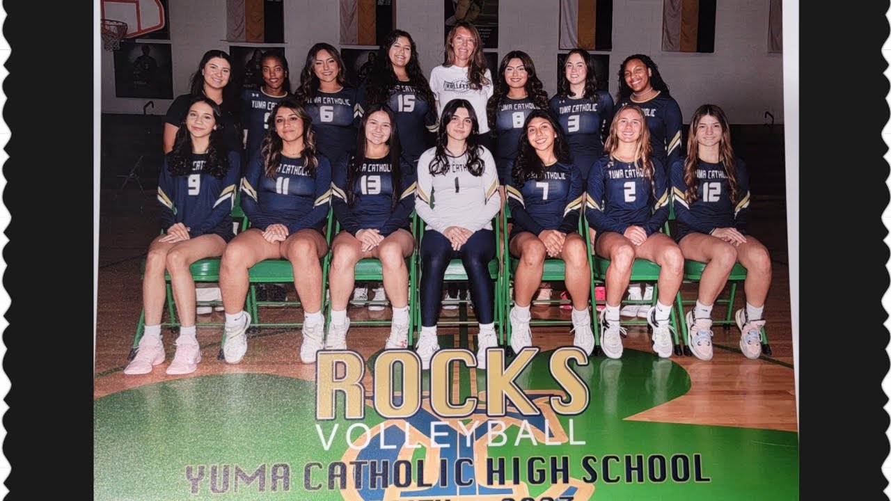 YC Varsity vs Central Set 1 Volleyball 2023 Season Yuma AZ YouTube