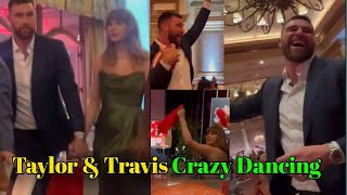Taylor swift and Travis kelce Crazy dancing at the mohamies vegas gala