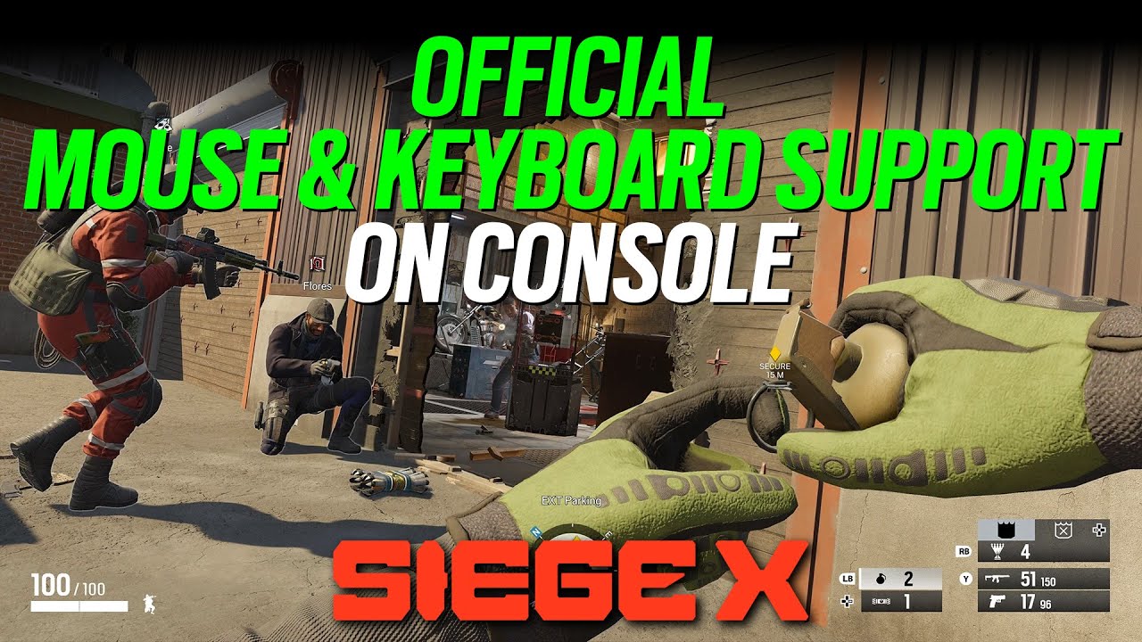 Official Mouse & Keyboard Support on Console - 6News - Tom Clancy's Rainbow Six Siege