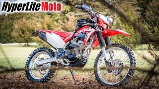 The Mini Dual Sport Gets PROTECTION! | HyperLite Moto CRF250F