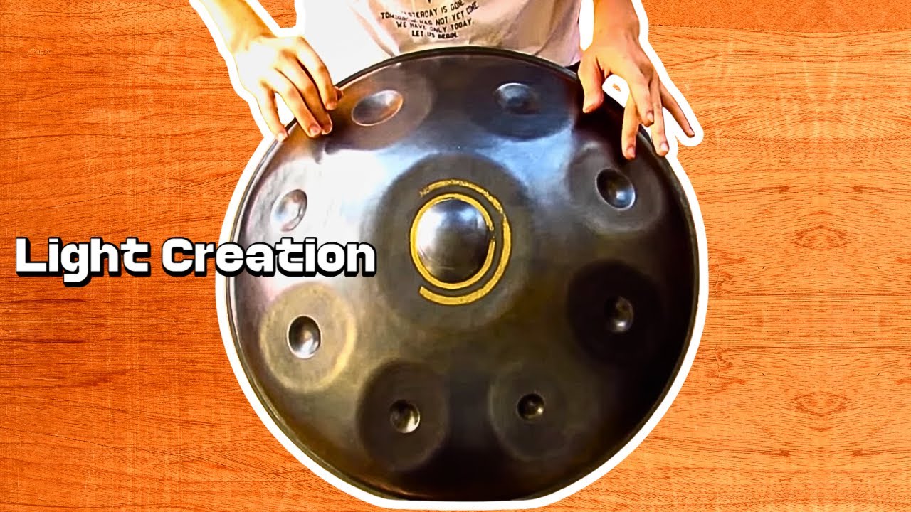 Light Creation | Old Handpan video 2014 | Asachan | Kabeção
