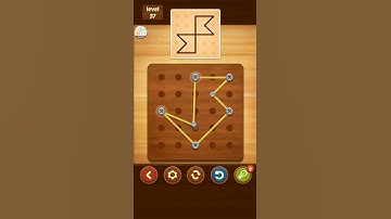 Line Puzzle String Art Spruce Level 37 Solution