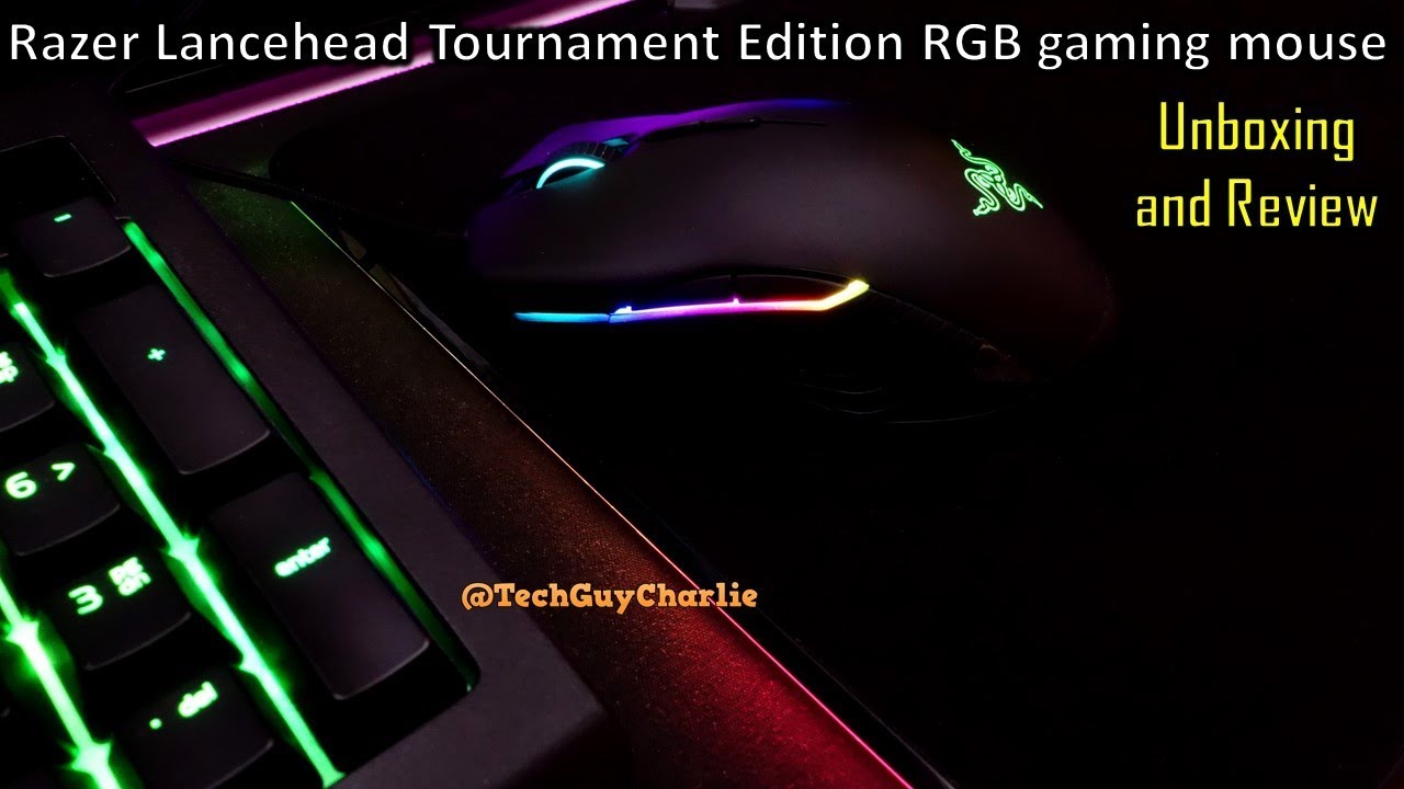 Razer Lancehead Tournament Edition Gaming Mouse Review (Let there be RGB)