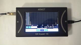 New functionality of the radio receiver Arinst SDR Dreamkit V1D