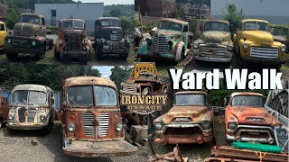 COEs, GMCs, and Diamond Ts, and many  more American Classics. Iron City Garage Yard walk. by Iron City Garage 8,284 views 9 months ago 12 minutes, 55 seconds