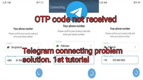 how to fix telegram not working | Telegram connecting problem solved