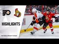 NHL Highlights | Flyers @ Senators 12/21/19