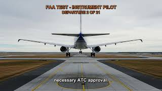 FAA TEST - INSTRUMENT PILOT - DEPARTURE Q4067, Q4068, Q4427, Q4427-1, Q4005-1 (2-21)