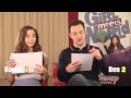 Disney's Girl Meets World stars Rowan Blanchard and Ben Savage play 90s v noughties