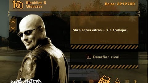 Need For Speed Most Wanted black list #5 webster [chevrolet corvette C6]