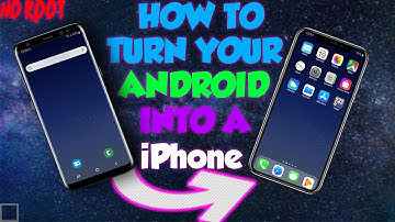 How To Turn Any Android Into An iPhone (No Root)-Install IOS 14 On Android