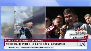 Cuarto día de protestas en Misiones: 'Se va a incendiar la provincia'