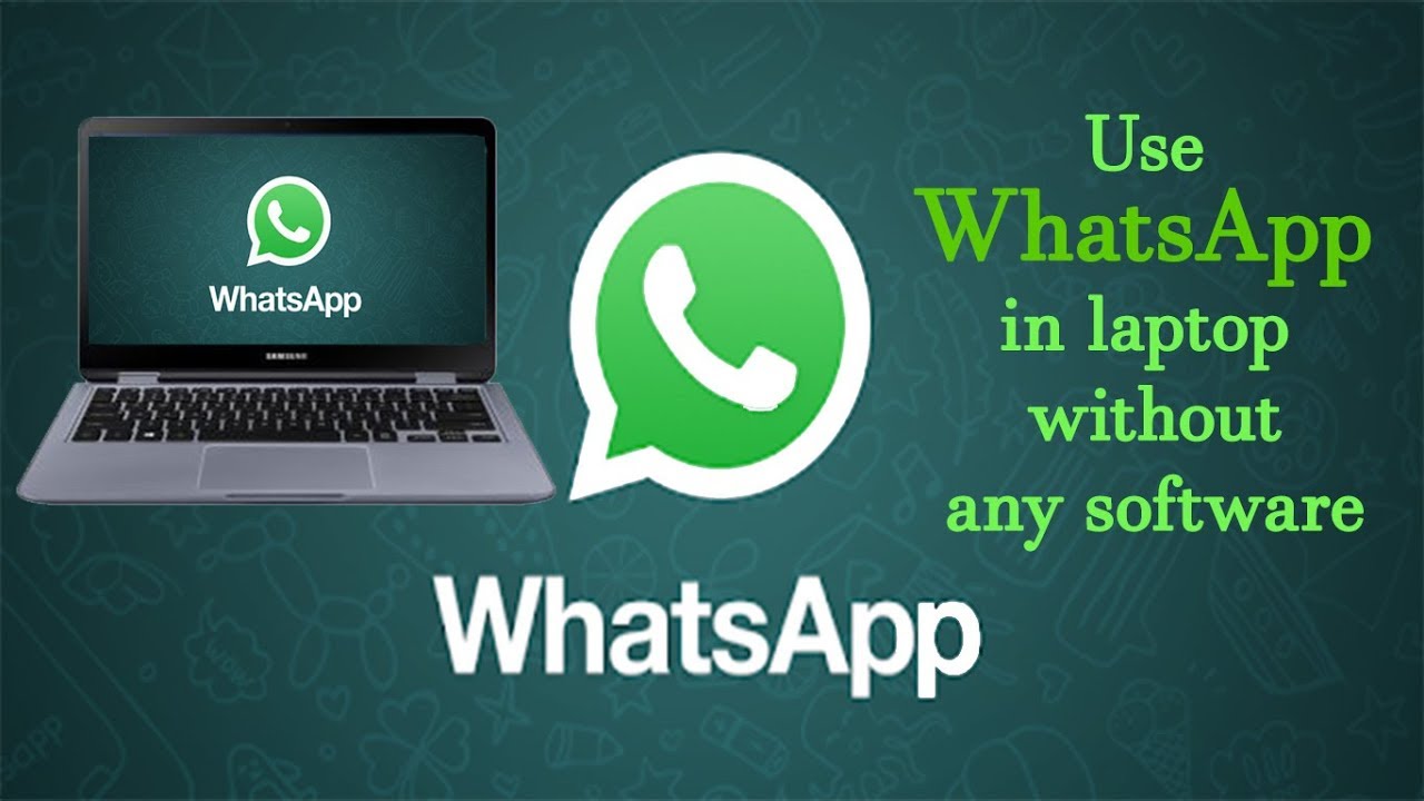 How To Use Whatsapp In Your Laptop Without Any Software Windows 10