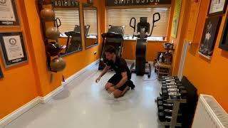 How to do Stationary Sprints HIIT step by step