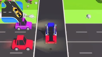 Traffic Run Gameplay Level 12 - 24 (Android / iOS)