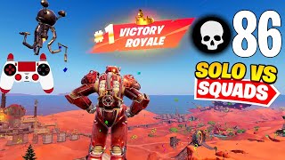 86 Elimination Solo Vs Squads Gameplay Wins (New! Fortnite Chapter 5 Season 3 PS4 Controller) screenshot 1