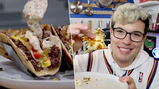 I Tested More Amazing Smashburger Tacos- In n' Out Style, Smashed Dumpling Tacos