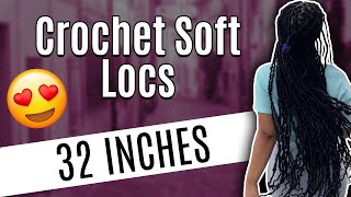 LONG Wavy Crochet Soft Locs | #locs | screenshot 3