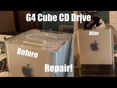 How to Repair the CD Drive Eject Mechanism on your G4 Cube! | Mastergeko4
