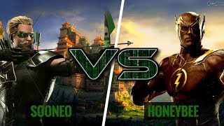 YOU CAN'T KEEP ME OUT! HoneyBee (Flash) vs Sooneo (Green Arrow)