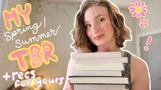 MY SEASONAL TBR 🌸☀️ | + 10 recommendations for you this spring/summer