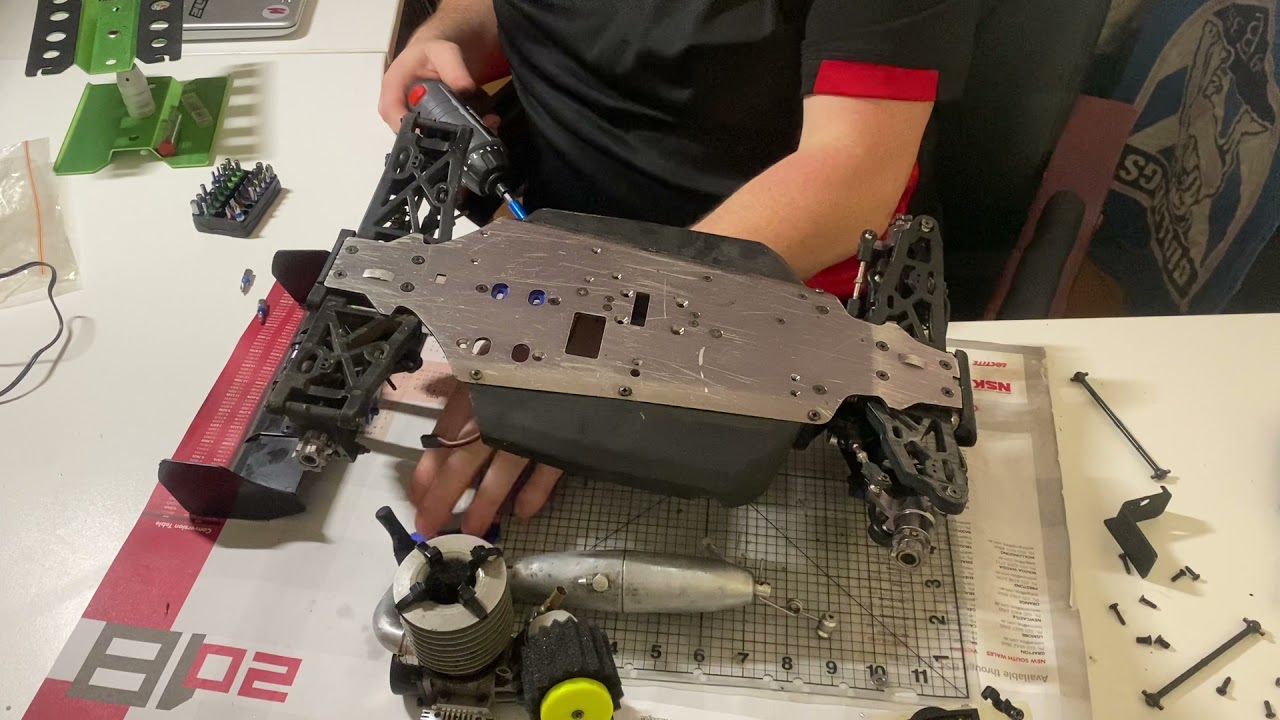 Nitro to Electric conversion 1/8 Buggy (cheap as possible) part 1