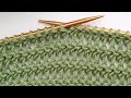 Koton iple yazlık iki şiş örgü modeli anlatımı ✅️ knitting crochet