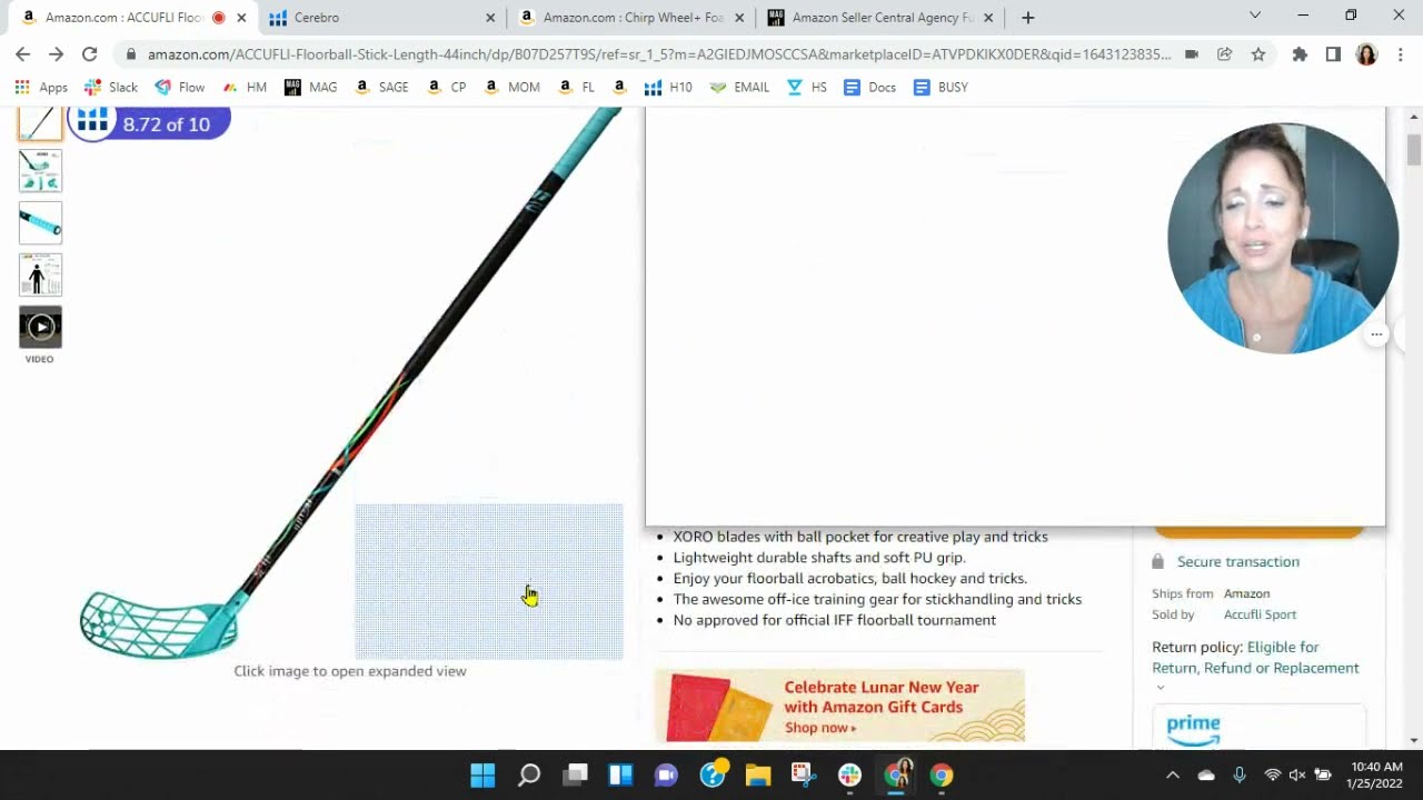 ASIN Review: ACCUFLI Floorball Tricks Stick XORO Z100 - Amazon FBA
