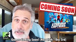 Games Coming Soon! (Nov 27th - Dec 3rd)