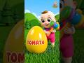 Kids Learn Vegetable Names | Fruits Surprise | Baby Cartoon #shorts #rhymes