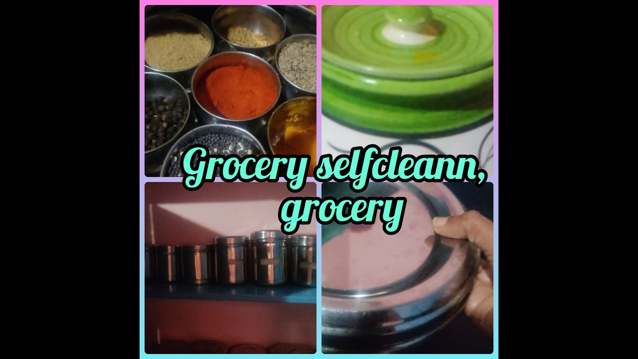 How to clean grocery box#kichen self clean@Homewithmageswari