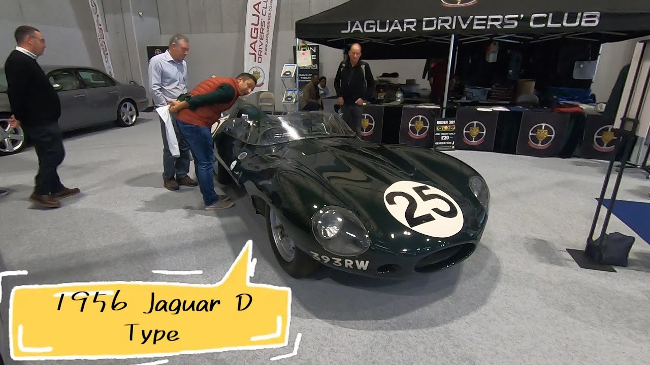 Jaguar D Type that raced at Le Mans in 1956