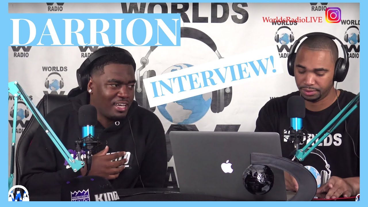Worlds Radio | DARRION talks hit single "Dear Sacramento"