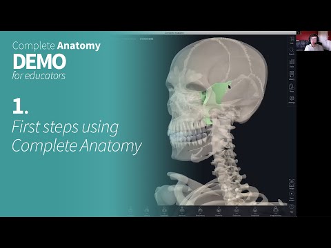 First steps using Complete Anatomy (Complete Anatomy - Demo for Educators)