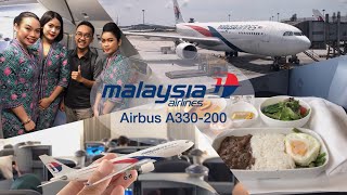 Malaysia Airlines A330-200 Business Class Review | MH721 KUL-CGK